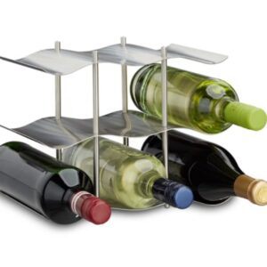 Botellero Relaxdays para 9 botellas