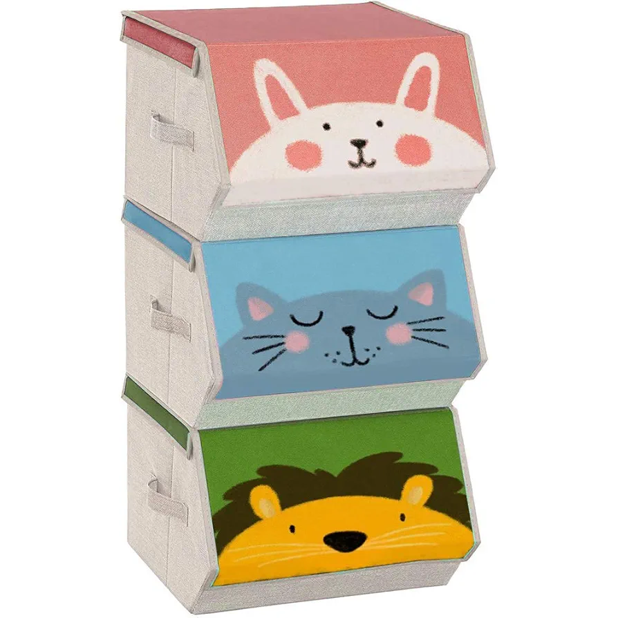 Caja de almacenaje - Conejo Gato León - SONGMICS