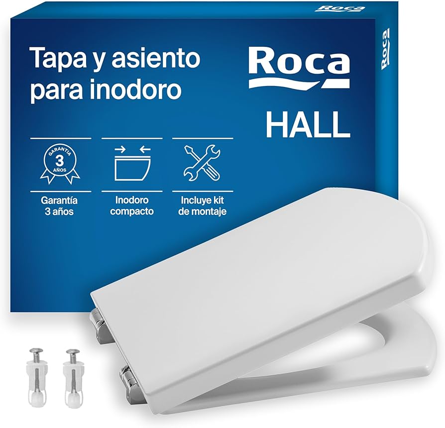 Tapa y asiento para inodoro - A801620004 - Roca Hall