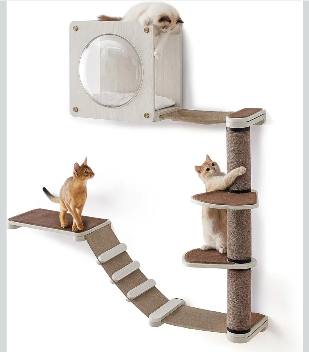 Feandrea Muebles de pared para gatos.