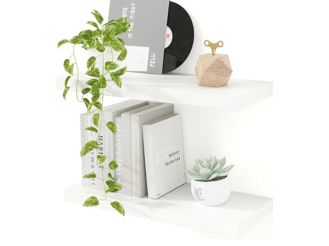 Juego de 2 Estantes Flotantes