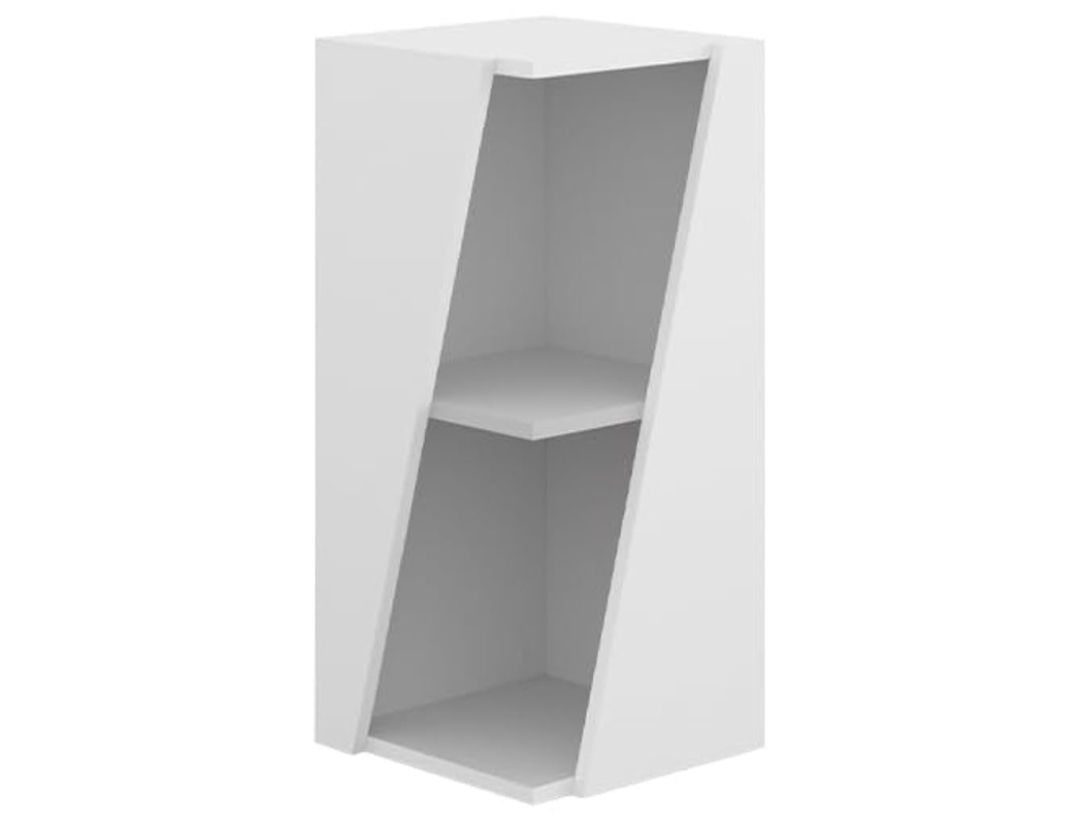 Vicco Armario Mediano Benno, Blanco, 31.6 x 70.5 cm con estantes Abiertos