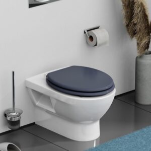 SCHÜTTE - Asiento WC - Tapa inodoro Gris oscuro
