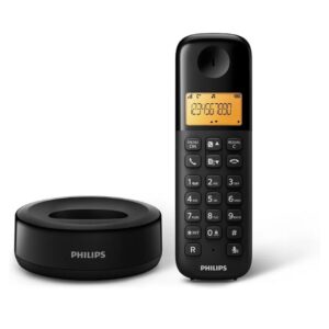 Philips D1601B - Teléfono Fijo Inalámbrico