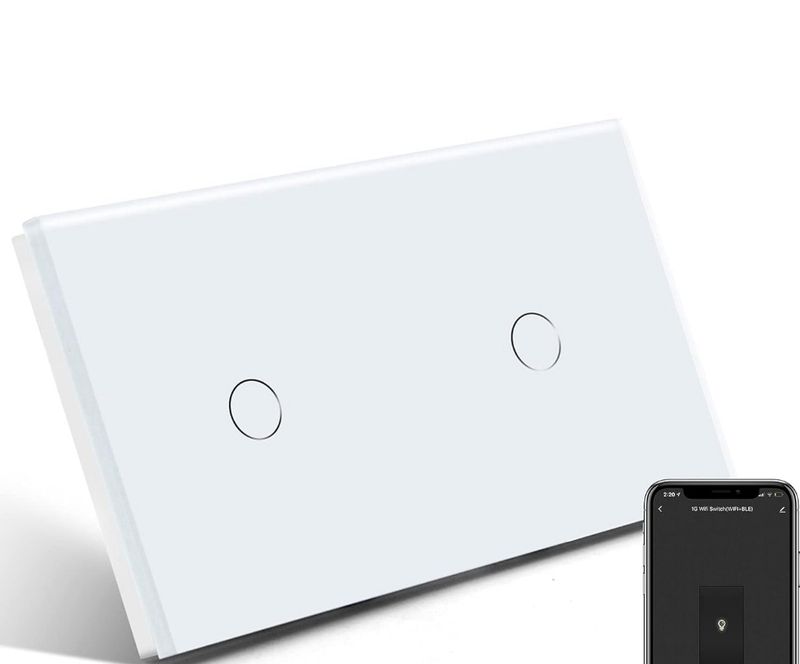 Interruptor táctil BSEED 2x WIFI