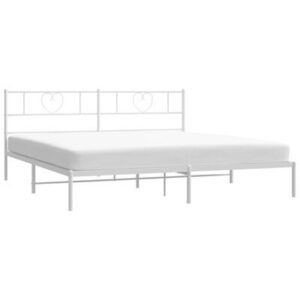 vidaXL Estructura cama sin colchón con cabecero