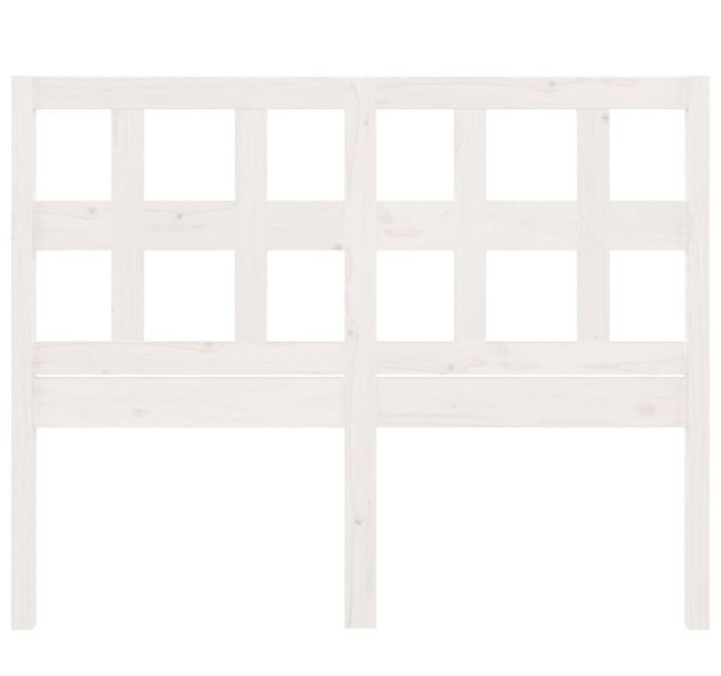Cabecero cama pino blanco vidaXL