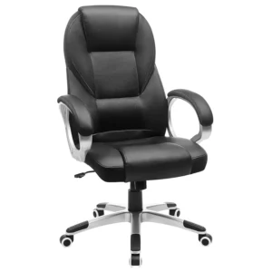 Silla giratoria - Negro, 76x66x32 - SONGMICS