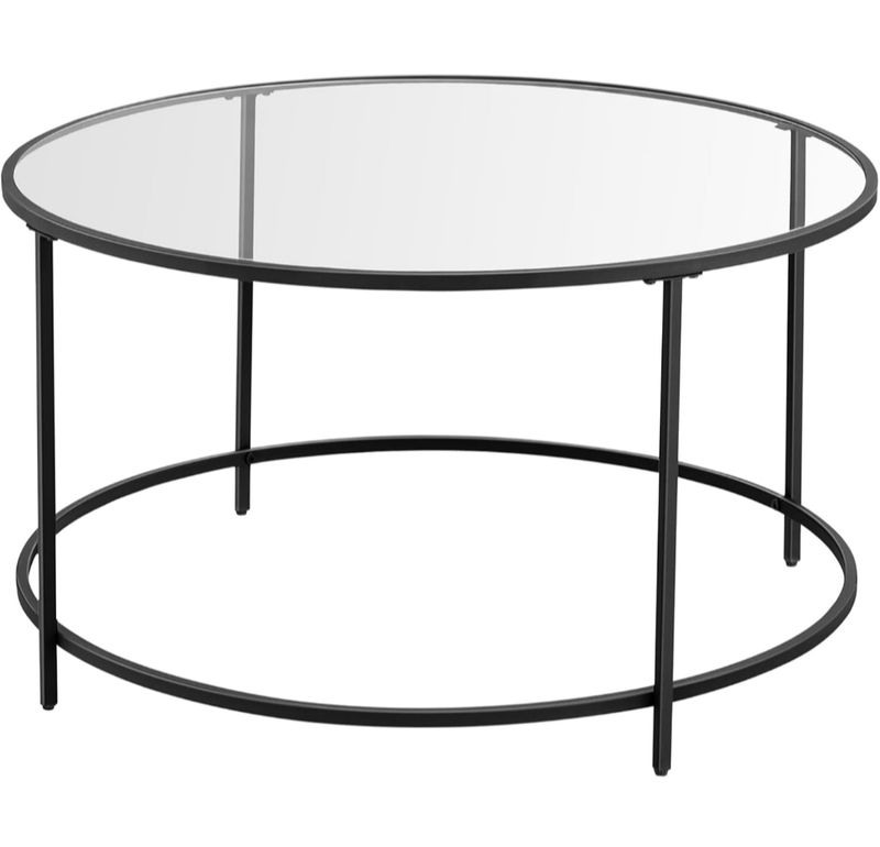 Mesa de centro cristal - LGT021B01 - VASAGLE