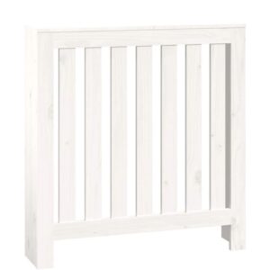 Cubierta radiador blanco vidaXL -madera