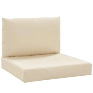 Cojin palet vidaXL beige