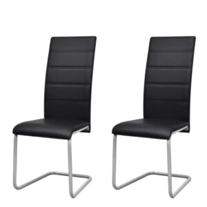 2 Sillas Comedor vidaXL Cuero Sintético