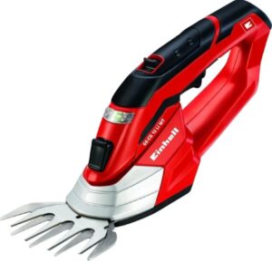 Einhell GE-CG 12 Li WT -Tijeras Inalámbricas para cortar hierba y podar arbustos, batería Ion de litio (12V/1.5Ah, peso: 0.8Kg.