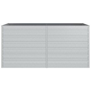 Arriate acero galvanizado - 160x80x77 - vidaXL