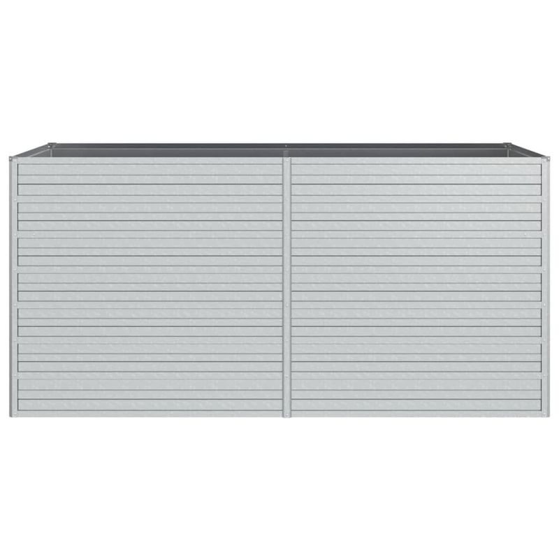 Arriate acero galvanizado - 160x80x77 - vidaXL