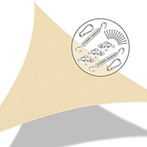 Vela de Sombra triangular - 3,6 x 3,6 x 3,6 m - VOUNOT