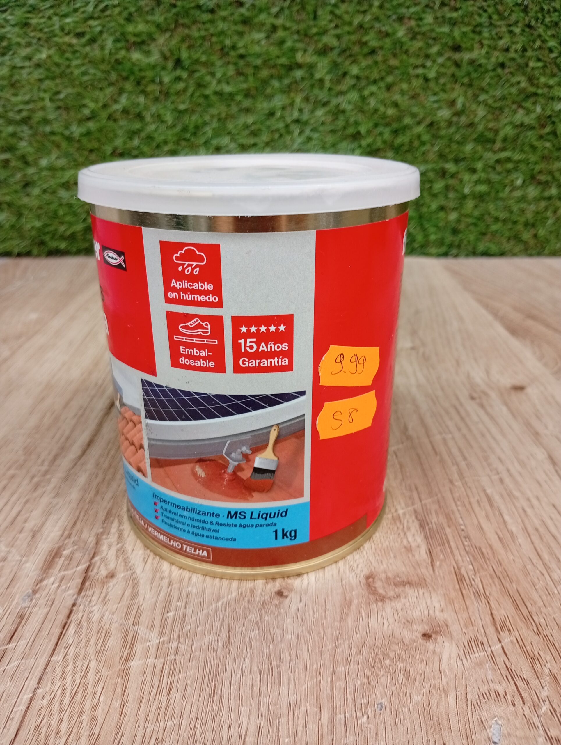 Pintura MS Marrón - 1 kg - FISCHER - Imagen 5