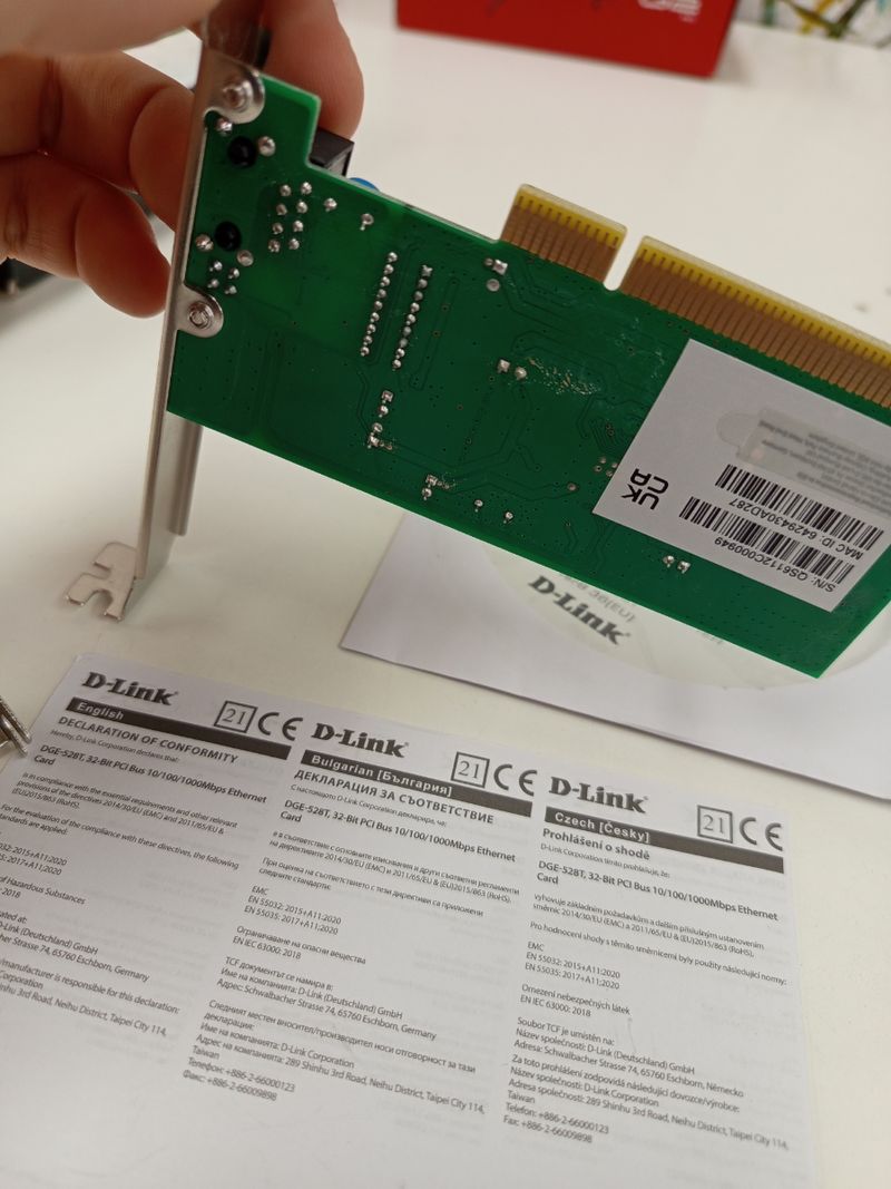 Tarjeta de red D-Link Gigabit Ethernet - Imagen 5
