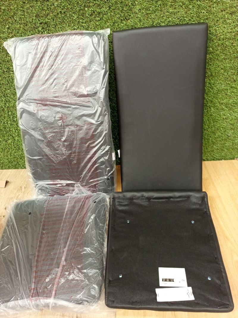 2 Sillas Comedor vidaXL Cuero Sintético - Imagen 5