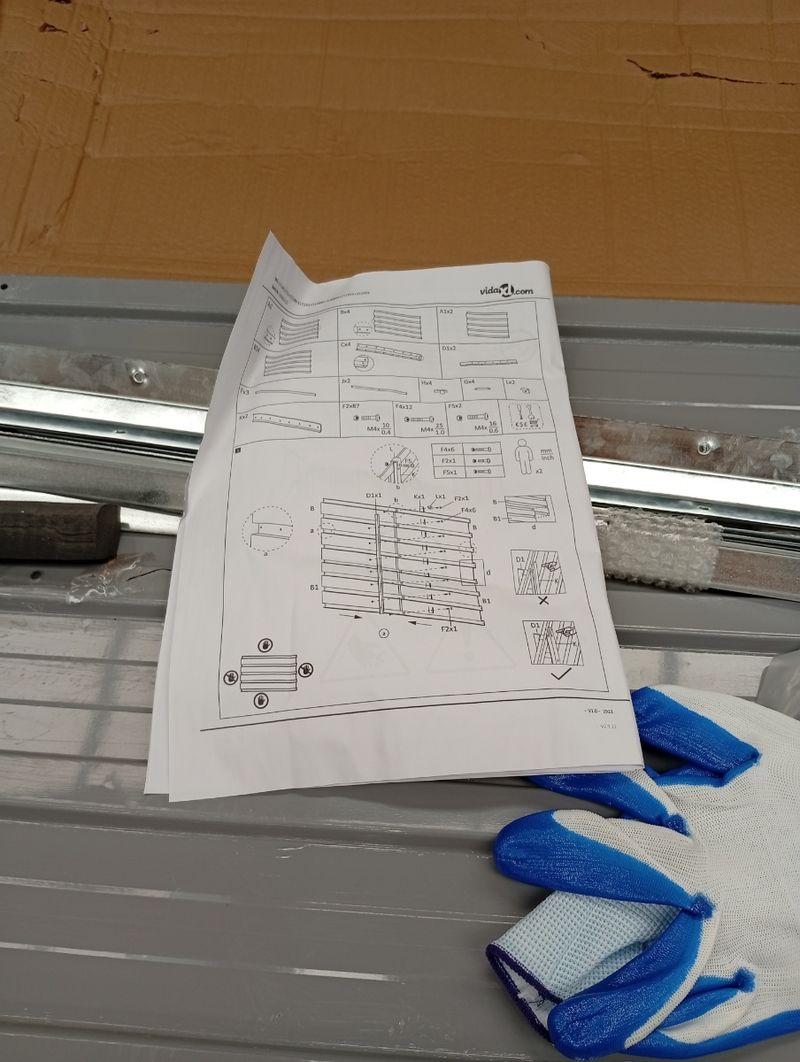 Arriate acero galvanizado - 160x80x77 - vidaXL - Imagen 5