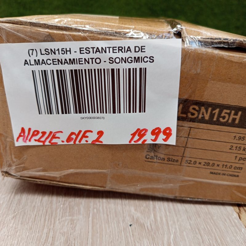 EstanterÍa de Almacenamiento - LSN15H - SONGMICS. - Imagen 8