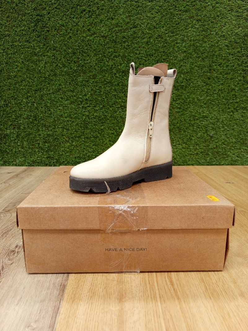 Botas Gioseppo Piel Crema - Imagen 8