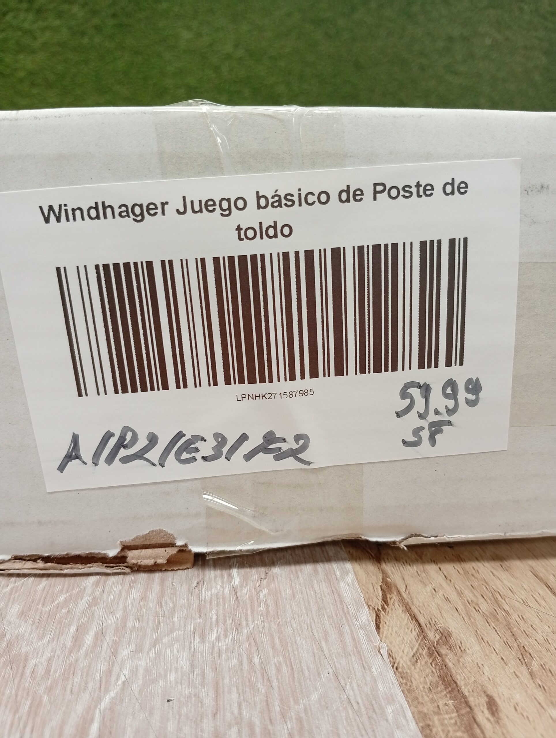 Juego básico de Poste de toldo - 240 cm - Windhager - Imagen 8