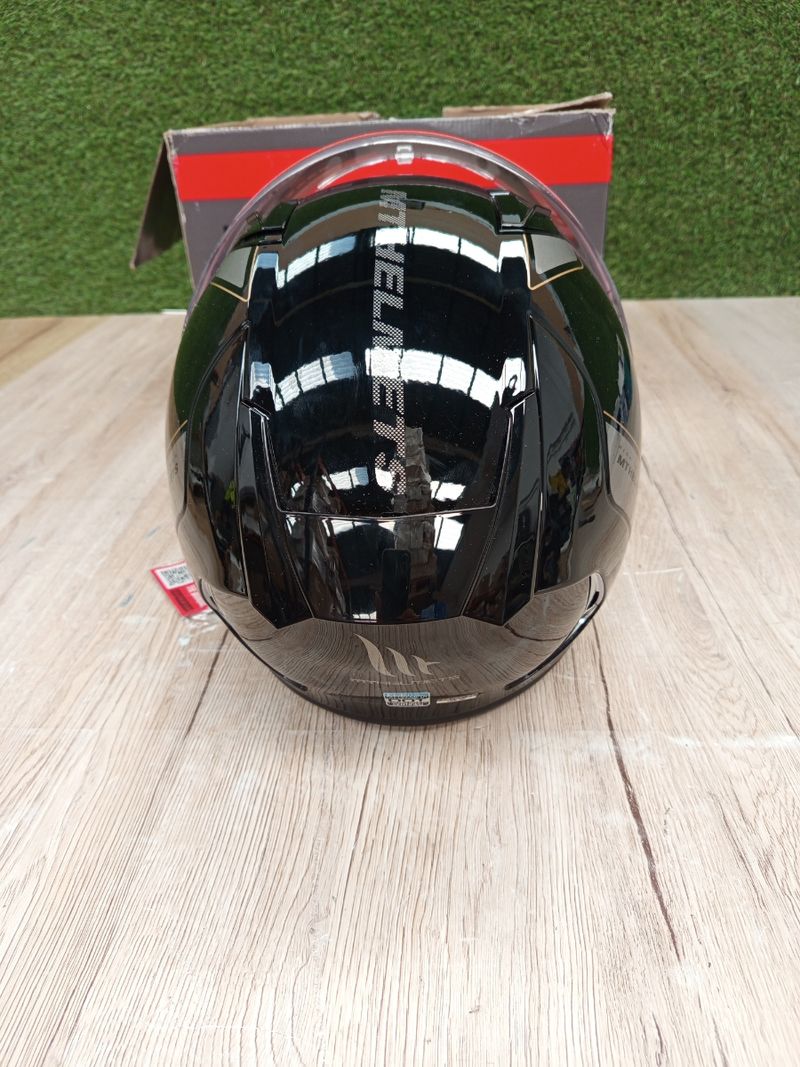 Casco MT Helmets Revenge 2 Negro brillante. - Imagen 8