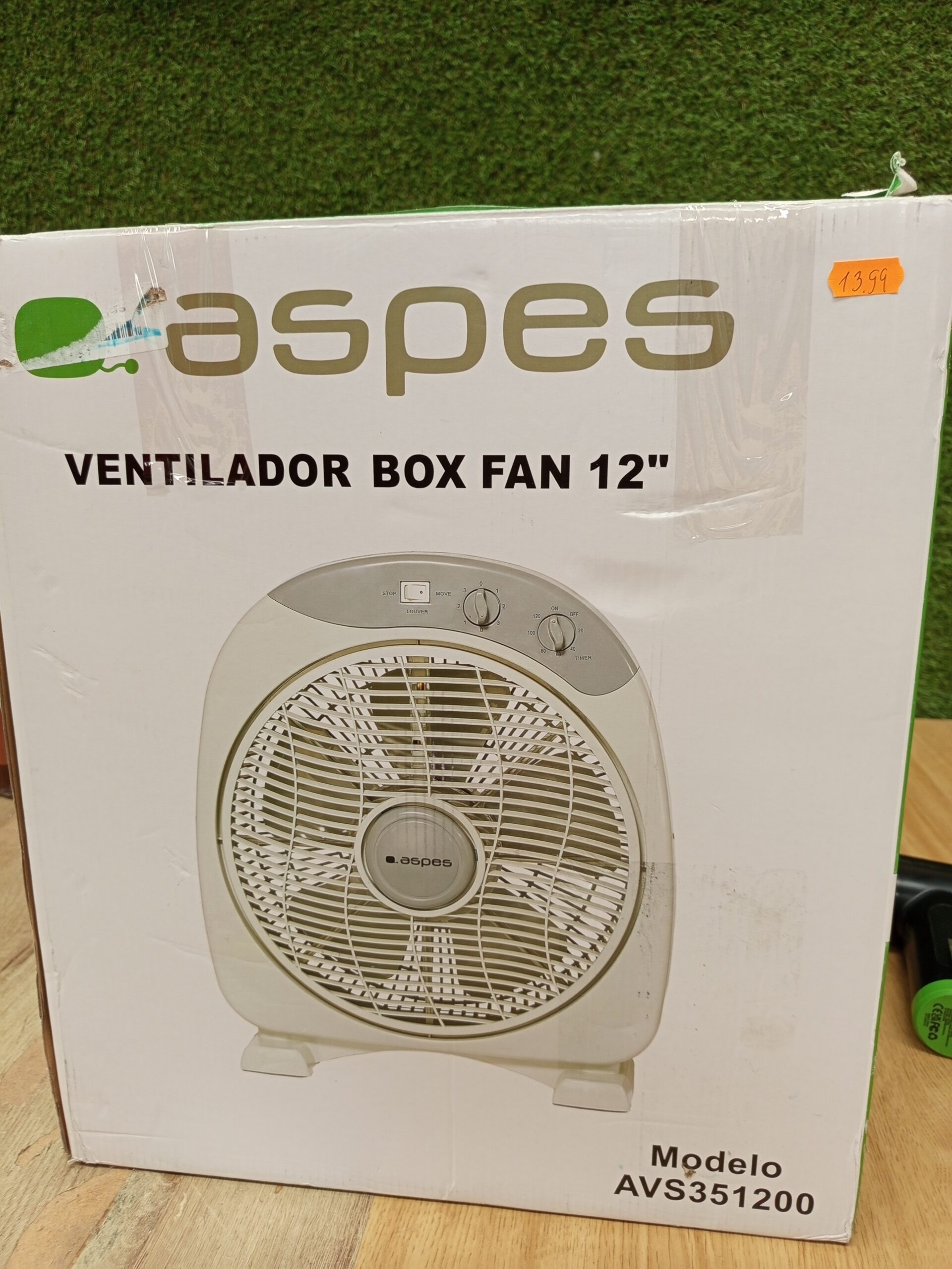 Aspes Ventilador de Suelo Gris - Imagen 6