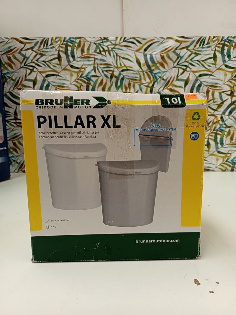 Cesta Brunner Pillar XL 10L Blanca - Imagen 6
