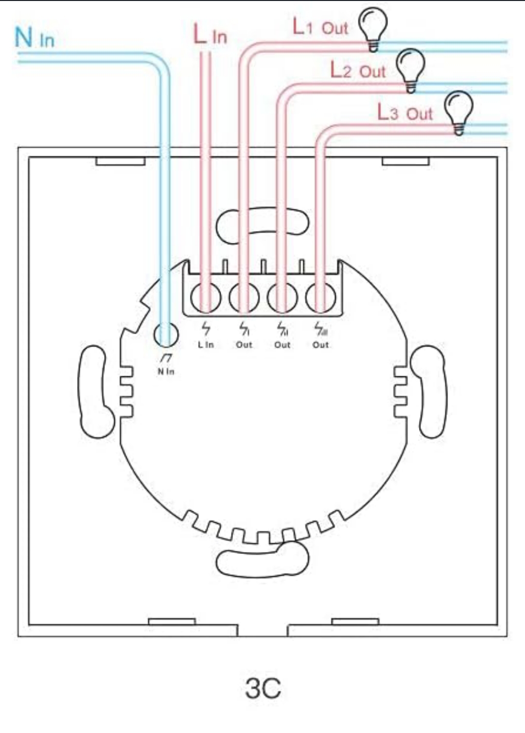 SONOFF T3EU3C Interruptor Inteligente - Imagen 6