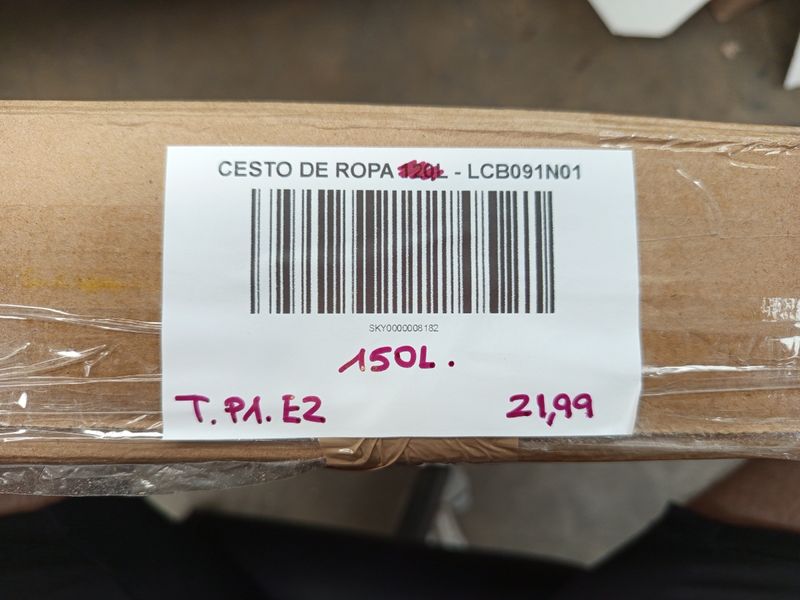 Cesta Lavanderia - LCB091N01 - SONGMICS - Imagen 6