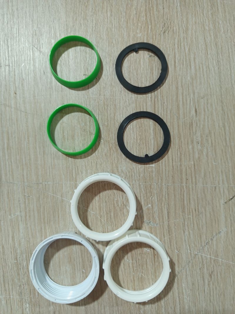 Wirquin - Sifón para fregadero de 2 cubetas. - Imagen 6