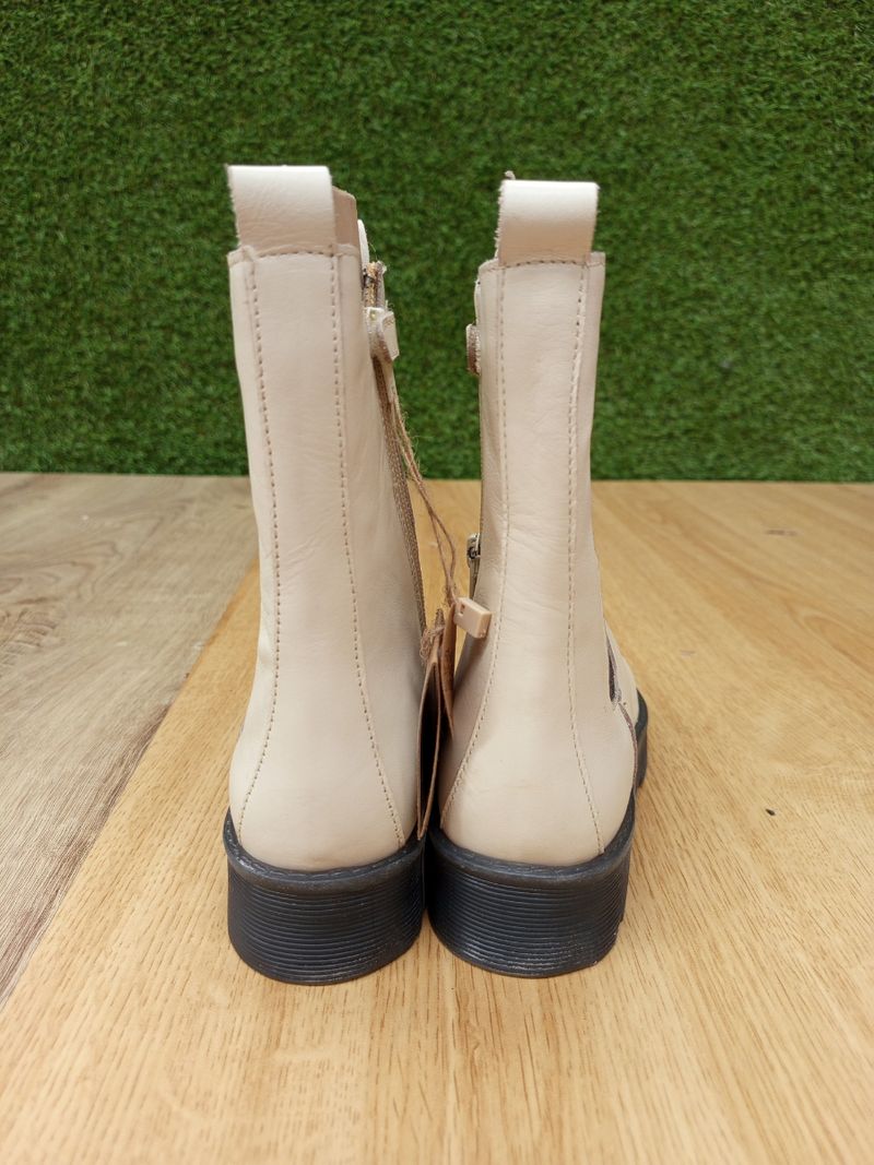 Botas Gioseppo Piel Crema - Imagen 6