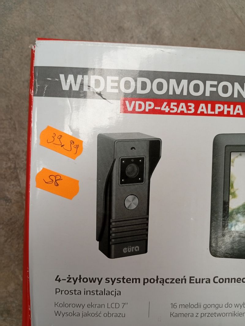 Videoportero - VDP-45A3 Alpha Negro - EURA - Imagen 6
