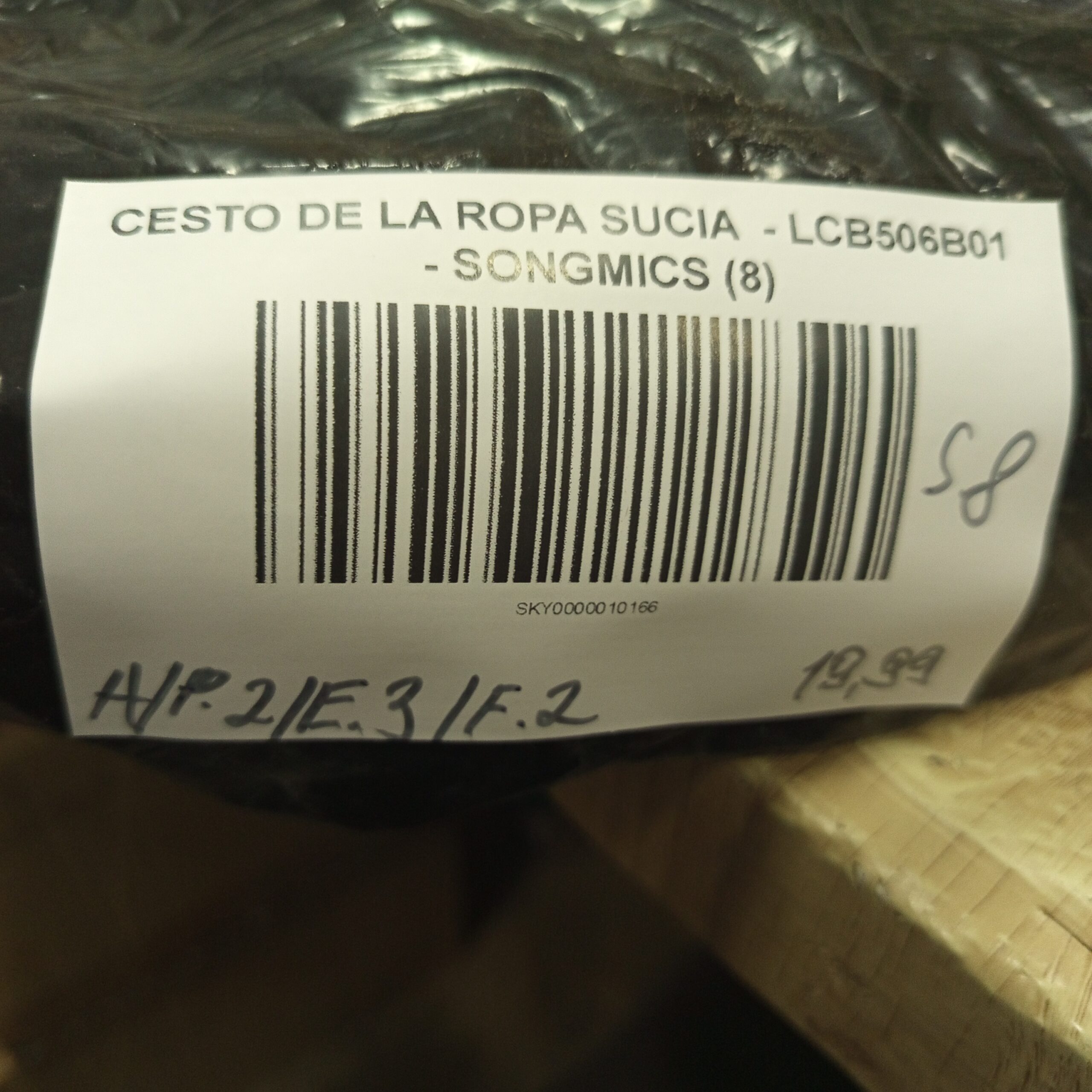 Cesto de Ropa Sucia - LCB506B01 - SONGMICS - Imagen 7