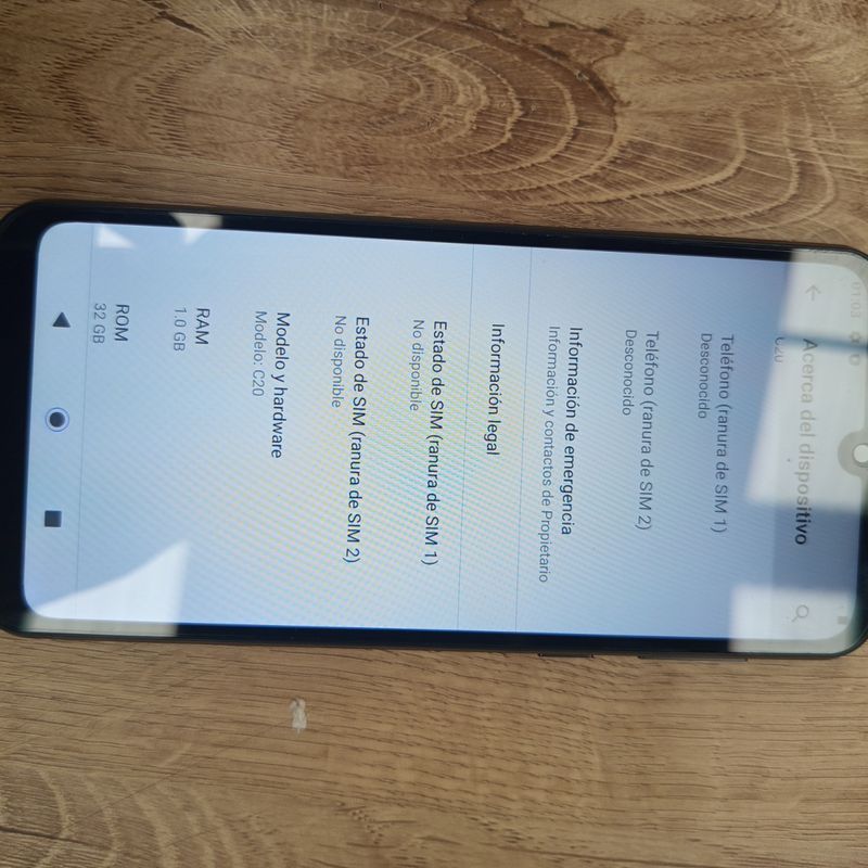 Smartphone barato - C20 - OSCAL - Imagen 7