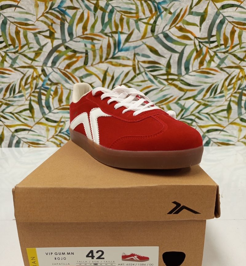 Tenth VIP GUM rojas - Zapatillas hombre. - Imagen 7