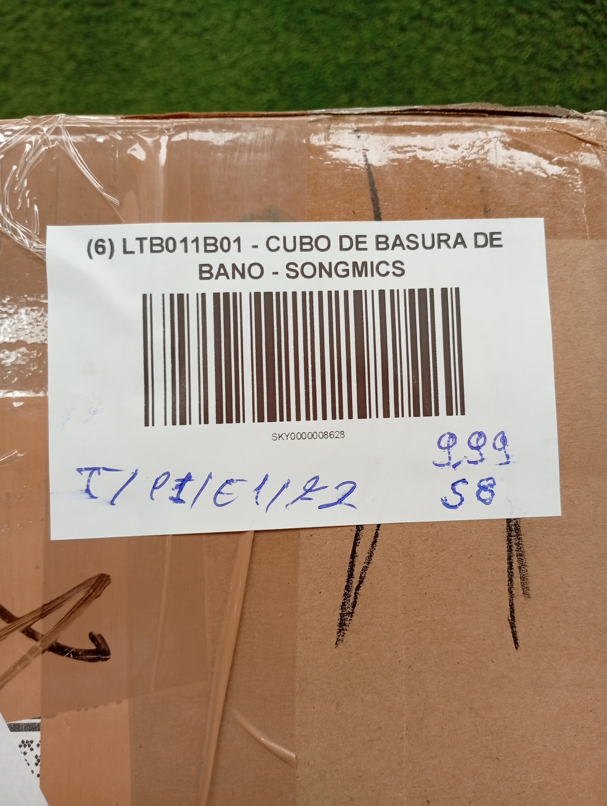Cubo de basura - LTB011G02 - SONGMICS. - Imagen 7