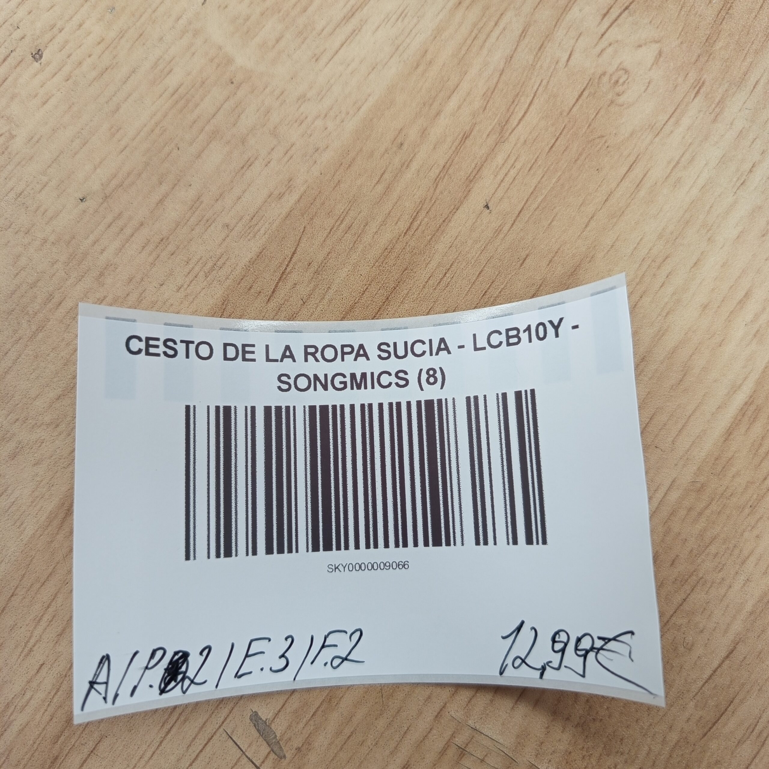 Cesto de la Ropa Sucia - LCB10Y - SONGMICS - Imagen 7