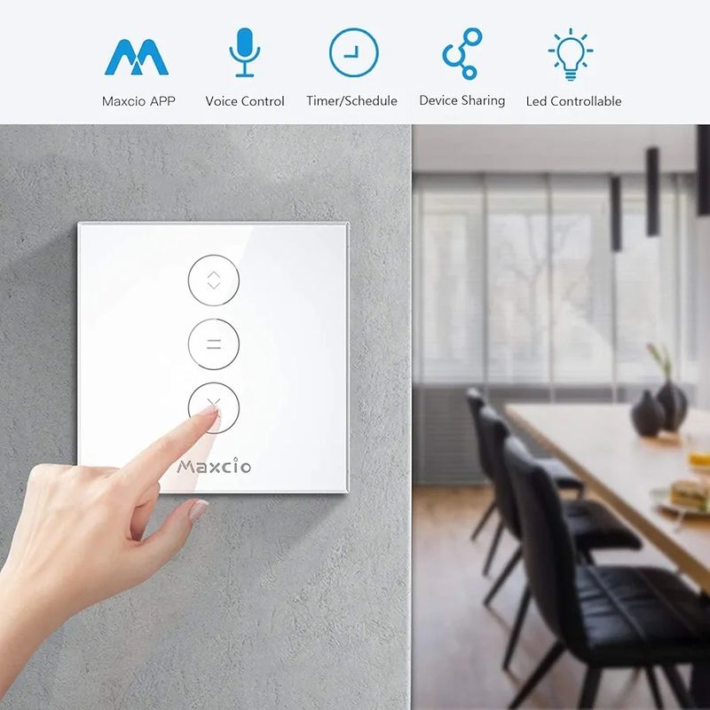 Interruptor Cortina Int. - WF-CS01 - Maxcio - Imagen 7