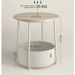 VASAGLE LET223K67 MESA AUXILIAR