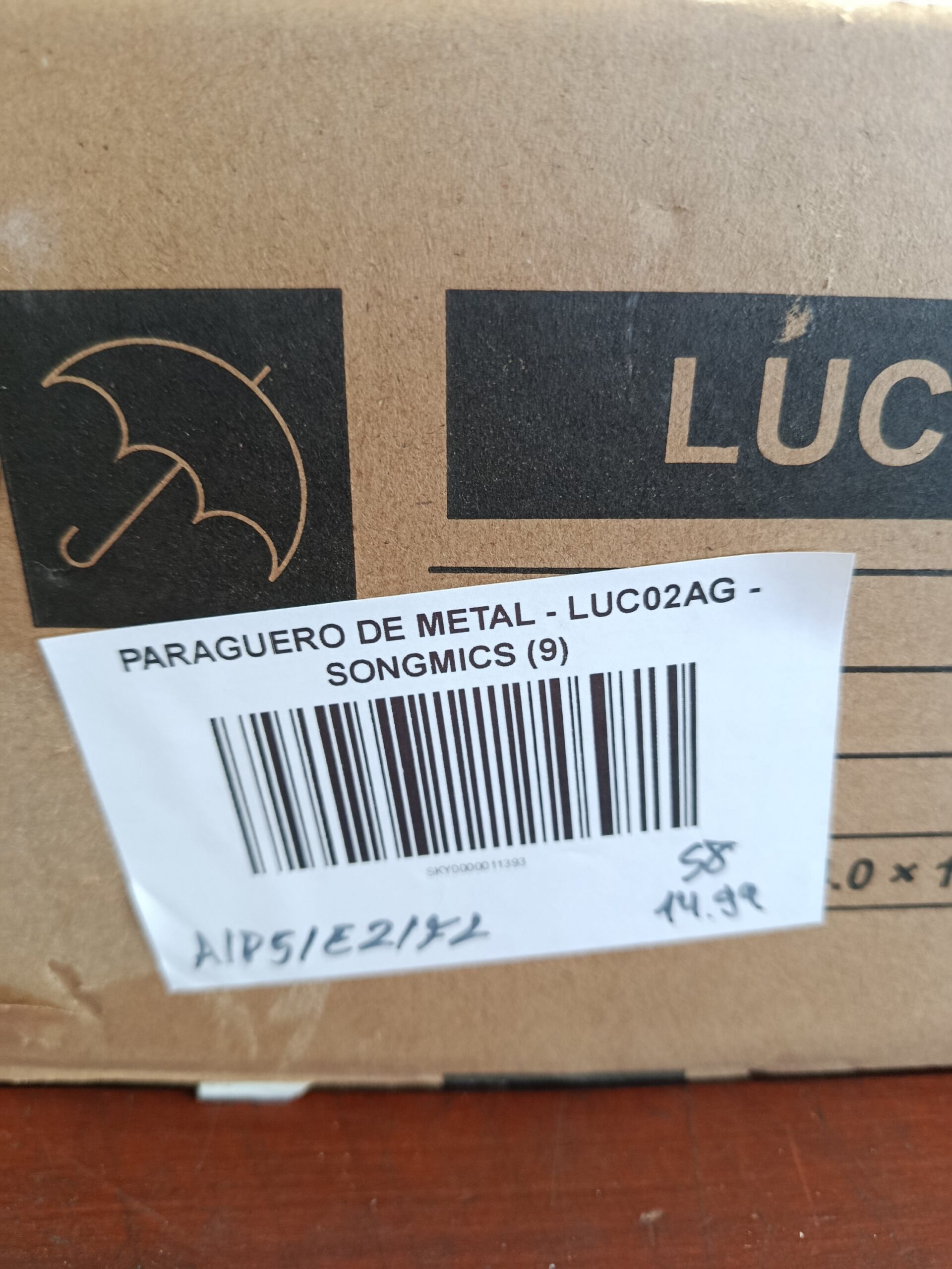 Paragüero de Metal - LUC02AG - SONGMICS. - Imagen 8