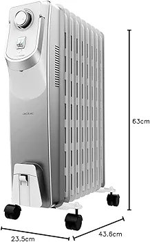 Cecotec Radiador Electrónico de Aceite ReadyWarm 9000 - Imagen 2
