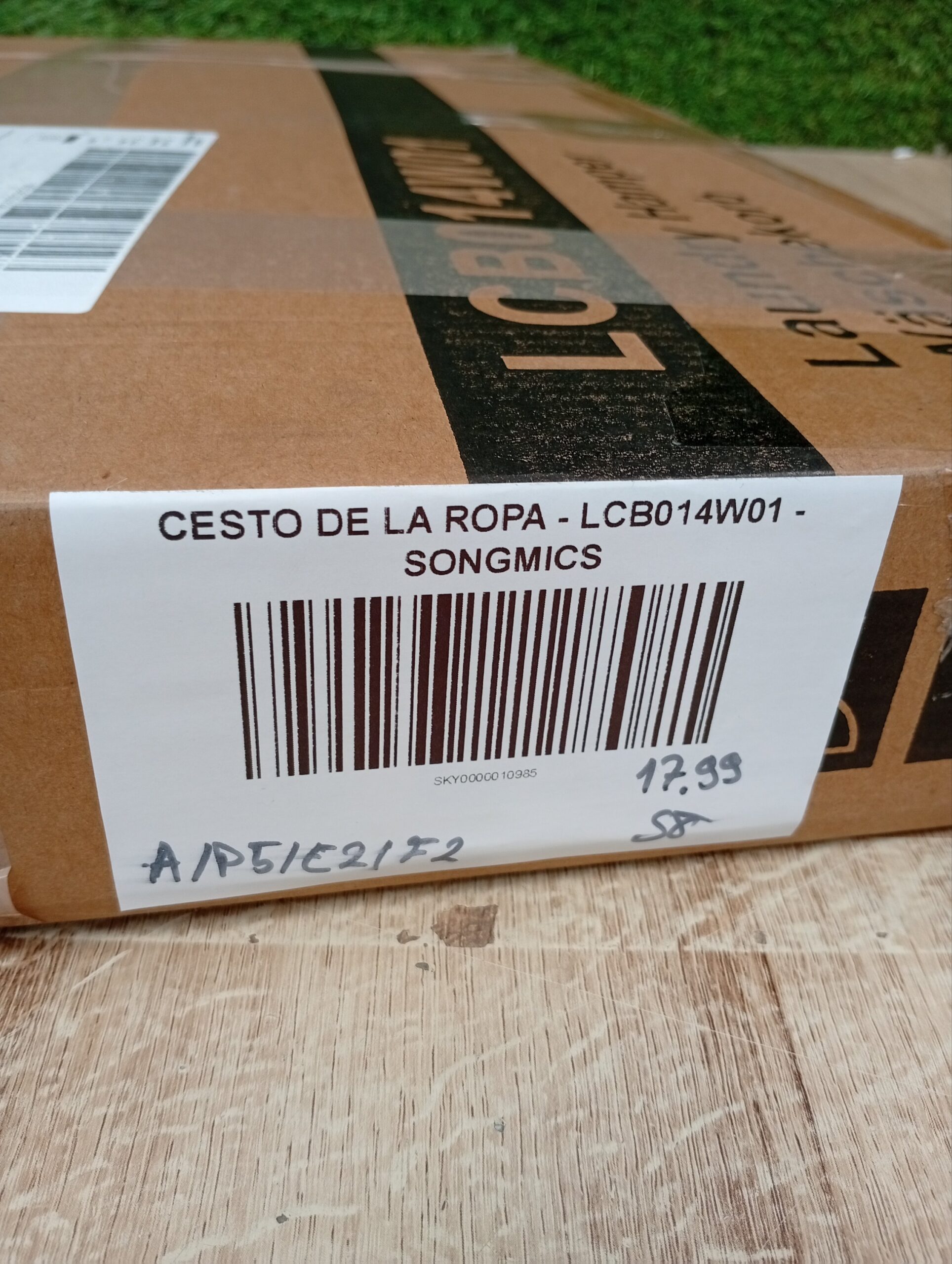 Cesto de la Ropa Sucia con Tapa - LCB014W01 - SONGMICS - Imagen 8