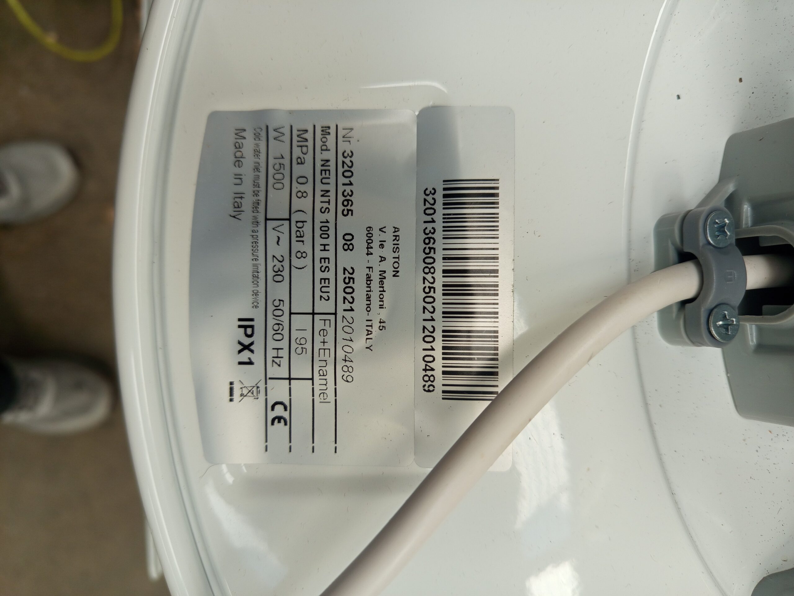 Regent - Termo Eléctrico 100L, Calentador de Agua Eléctrico 100 Litros Horizontal - Imagen 7
