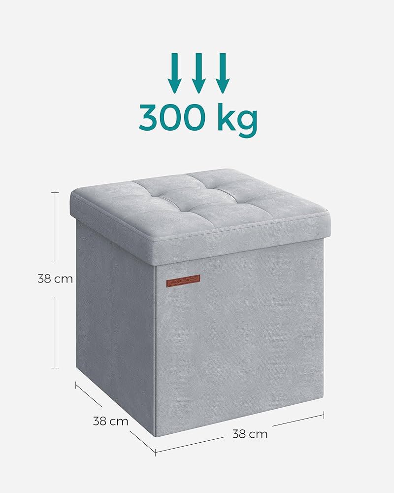 Puff de almacenaje - LSF227G02 - SONGMICS - Imagen 2