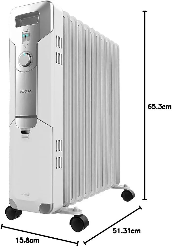 Cecotec Radiador Eléctrico de Aceite - Imagen 2