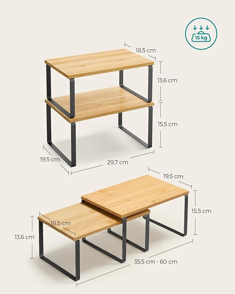 Organizadores de Cocina - KCS10NB - SONGMICS - Imagen 2