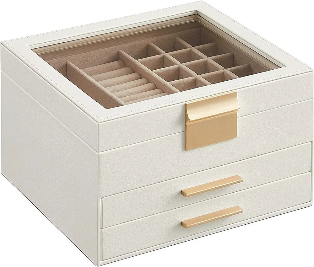 Caja de Joyas - JBC239WT - SONGMICS